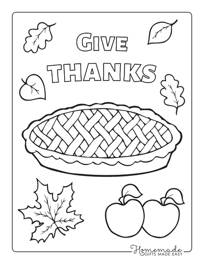 Free thanksgiving coloring pages for kids adults
