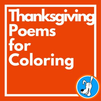 Thanksgiving poems for coloring by lorrielbirchall tpt
