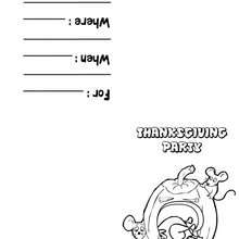 Thanksgiving invitations