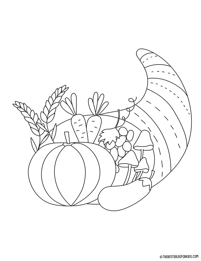 Thanksgiving coloring pages free printables