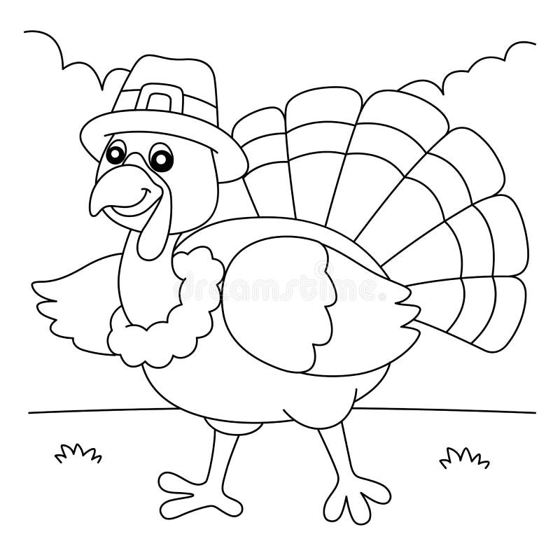 Turkey to colour stock illustrations â turkey to colour stock illustrations vectors clipart