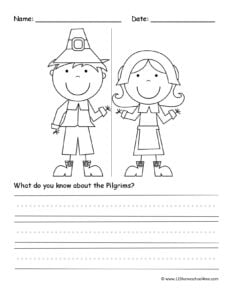 Free printable thanksgiving writing activities