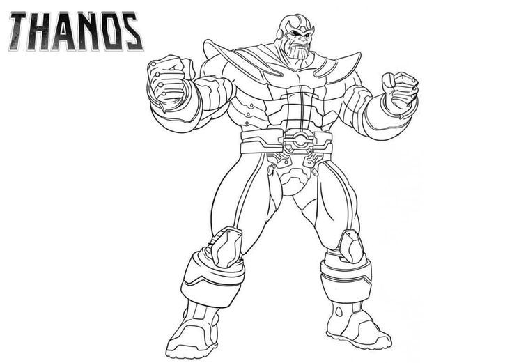 Coloring pages for kids free printable printable thanos coloring pages for kids coloringpaâ avengers coloring pages avengers coloring superhero coloring pages