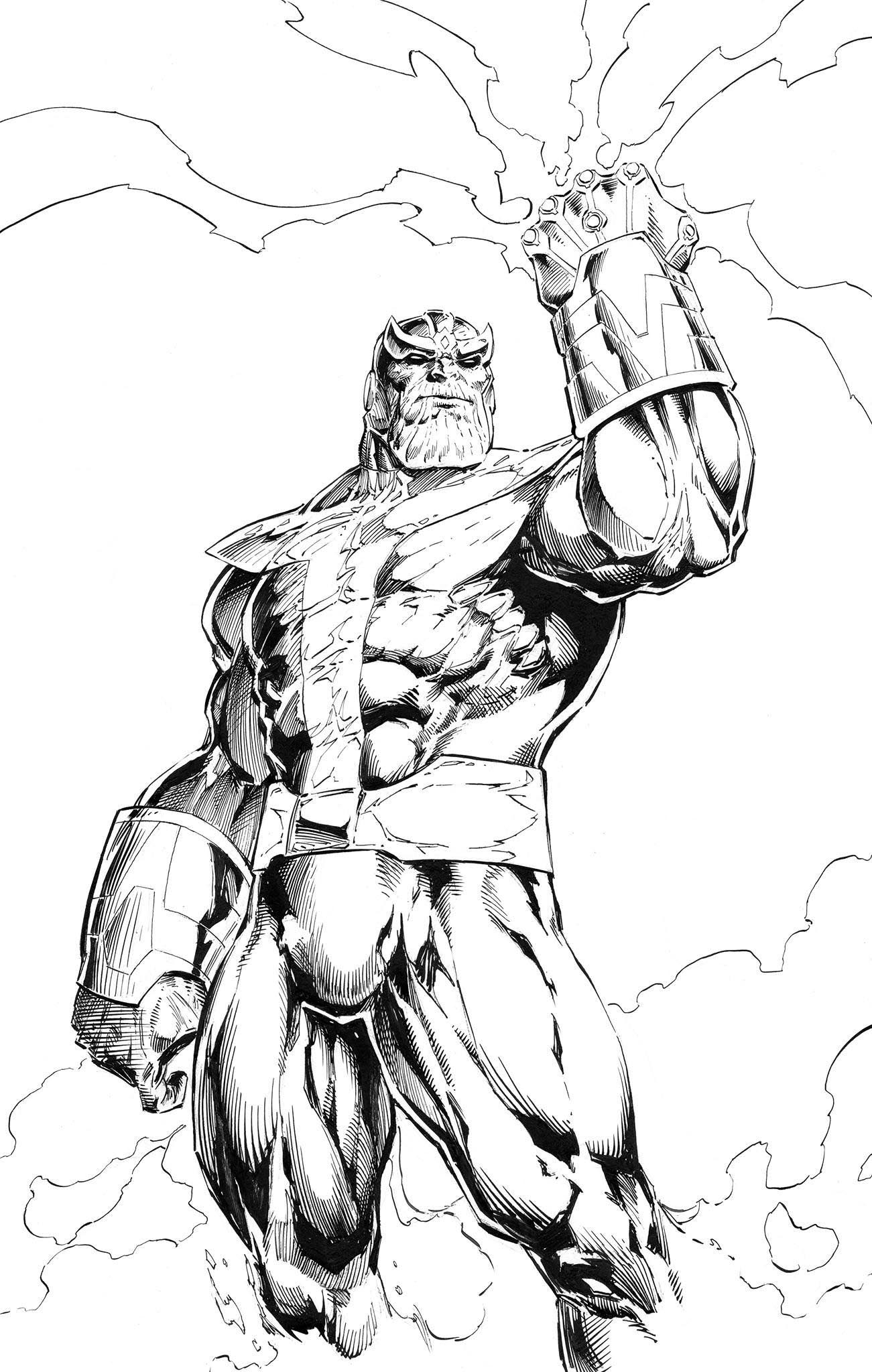 Thanos coloring pages