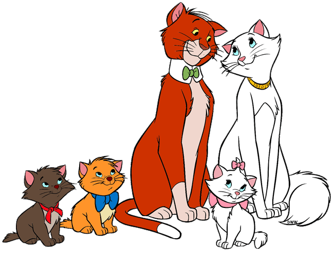 Aristocats â coloring pages â freds corner
