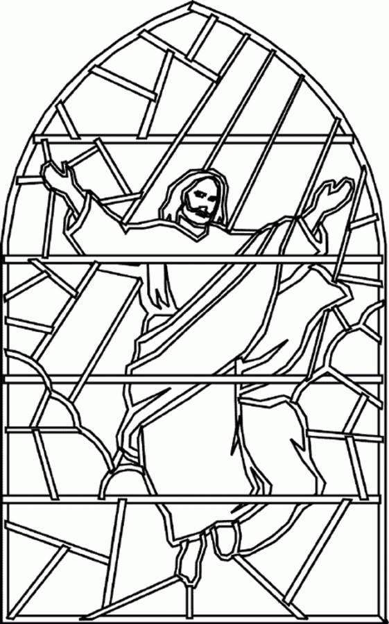Ascension of jesus christ coloring pages