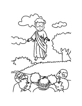 Ascension coloring bundle pages ascension word search ascension activities