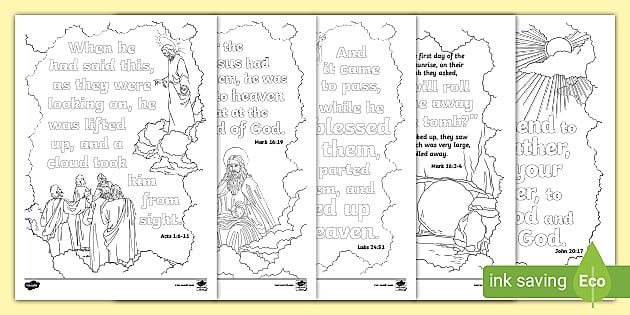 Ascension day craft activity cfe send level resources