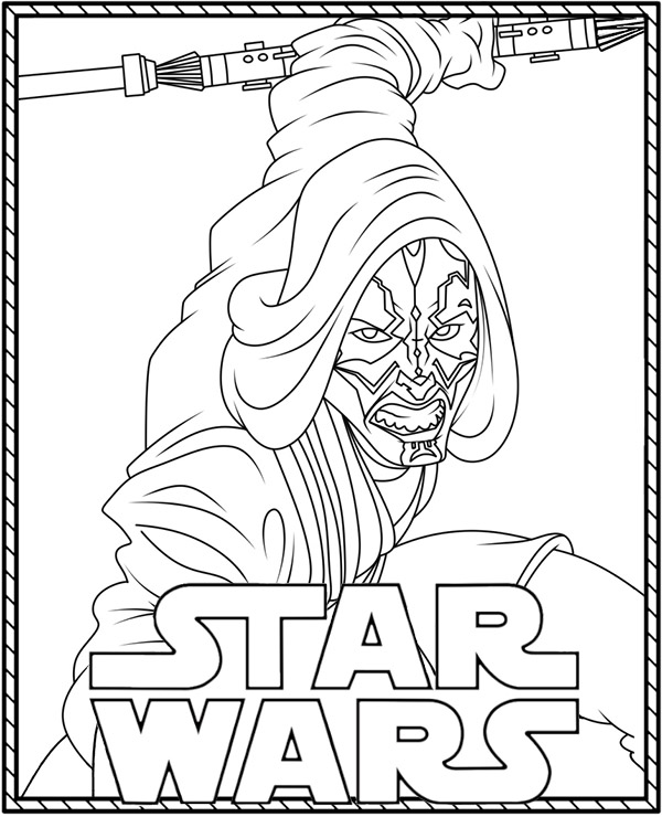 New star wars coloring pages released
