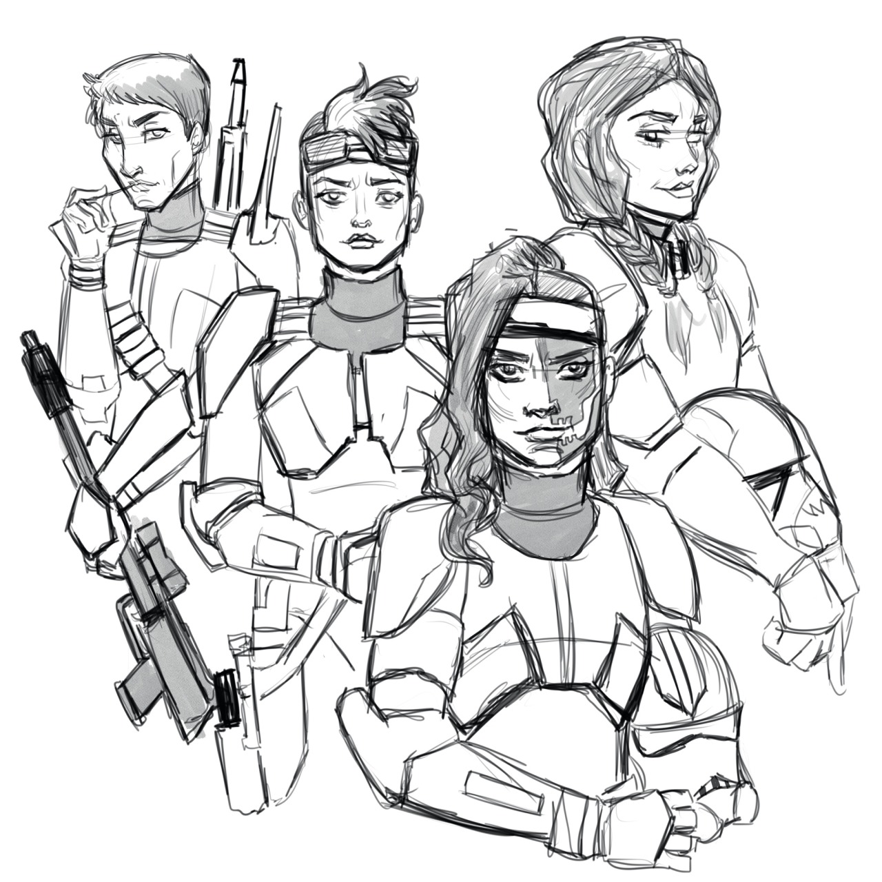 An star war â the bad batch but ladies the bad bitches clone