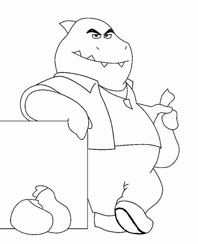 The bad guys coloring page free and online coloring