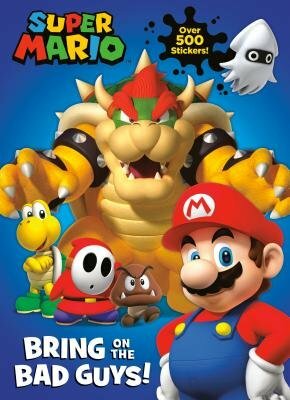Super mario bring on the bad guys coloring book