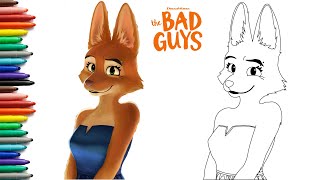 How to draw diane foxington