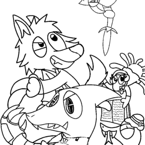 The bad guys coloring pages printable for free download