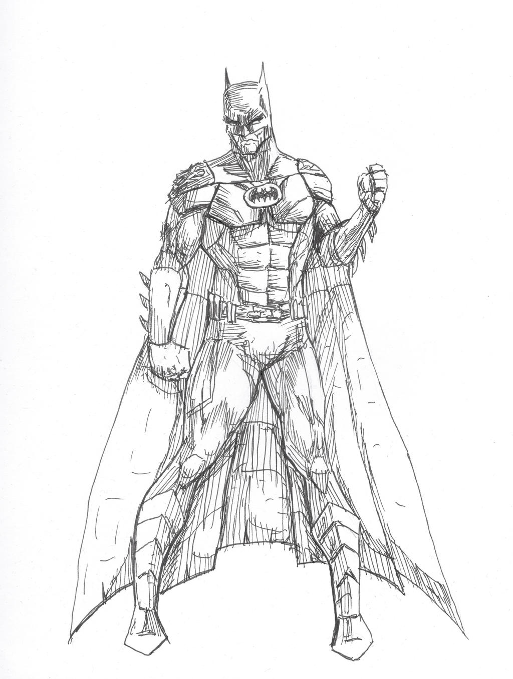 Dceu keaton batman by michael