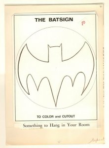 Batman coloring book art p