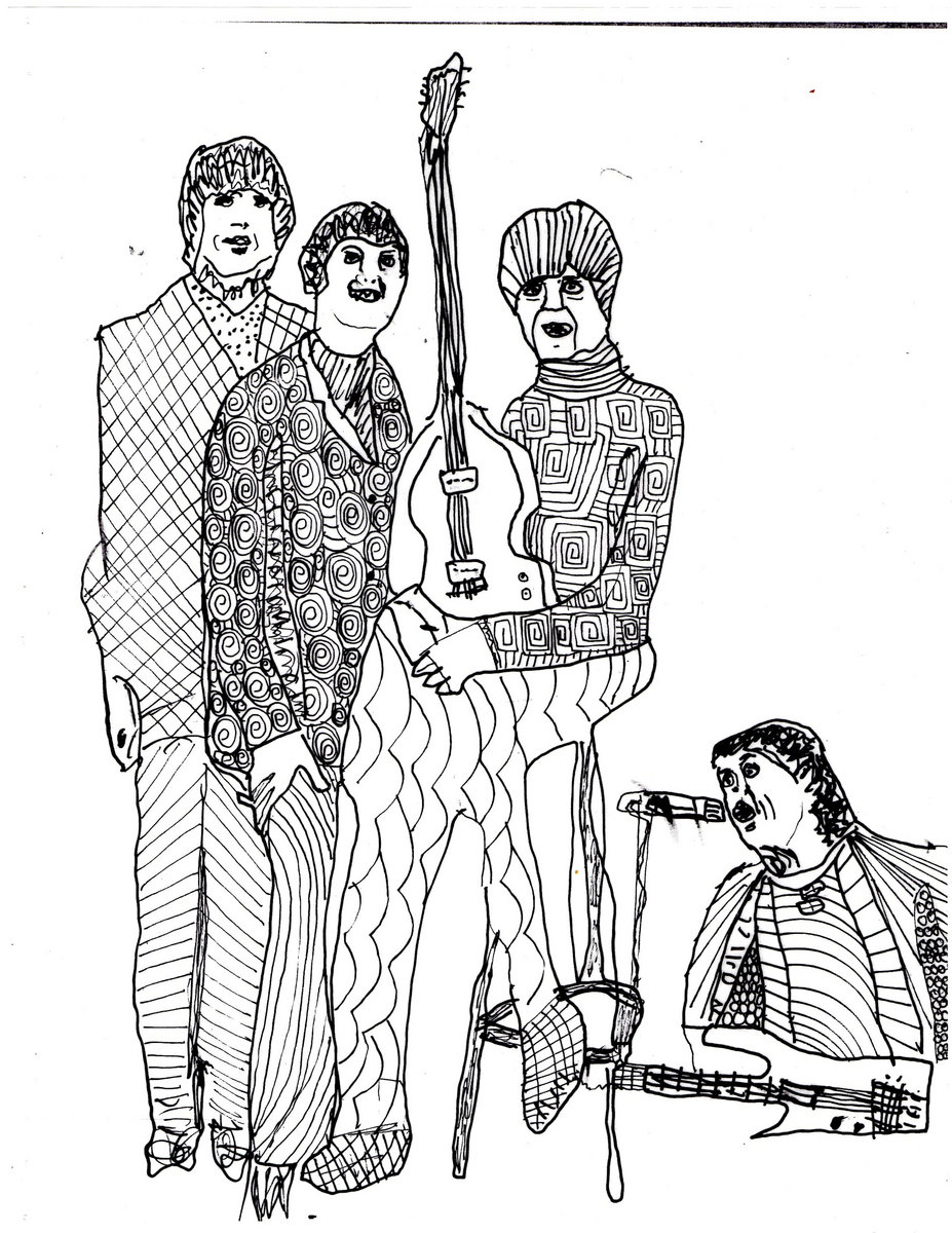 Limited edition beatles coloring book zines th edition