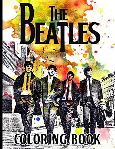 The beatles coloring book unofficial the beatles coloring books for adults and kids by koda niou