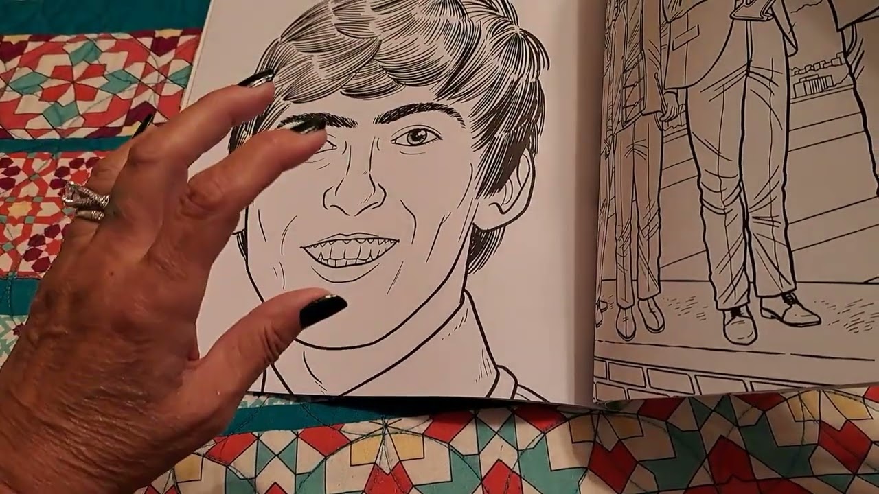 The beatles coloring book