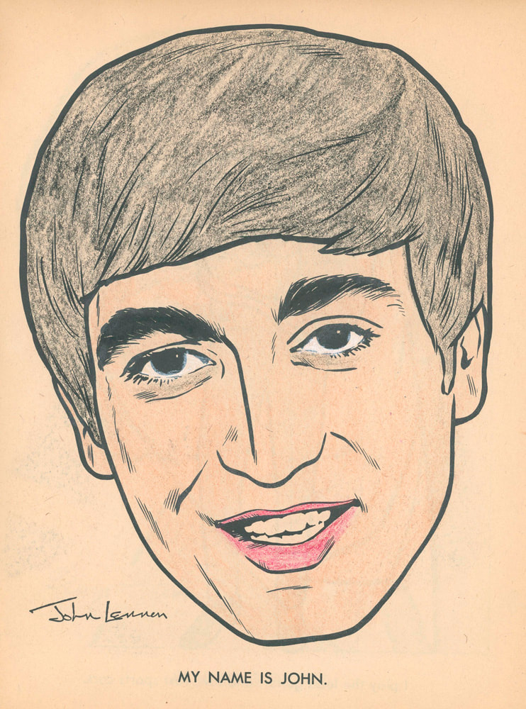 Joe lacey talks about the cover art for the crayola signature coloring songbook lyrics by lennon mccartney