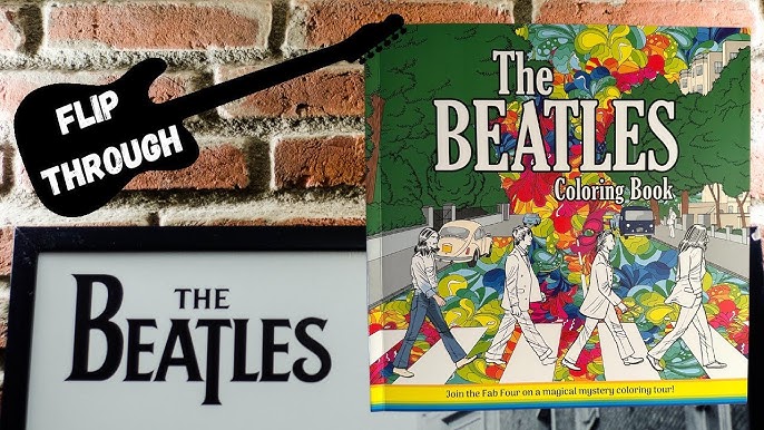 The beatles coloring book