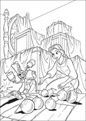 Beauty and the beast coloring pages free coloring pages