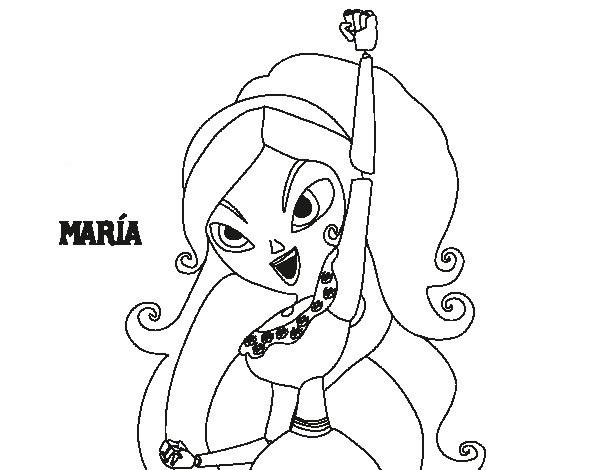 Coloring book the book of life