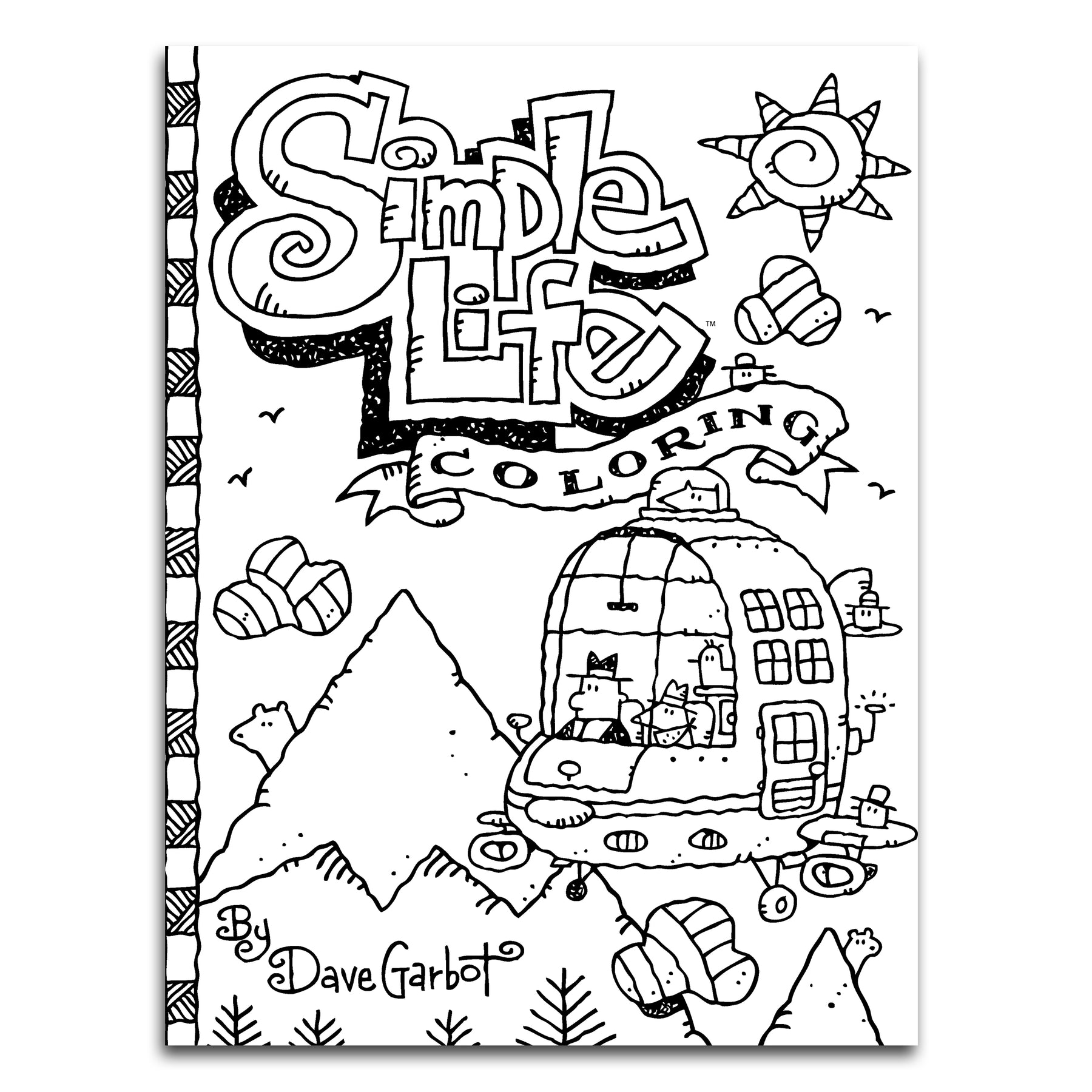 Simple life coloring book â dave garbot artist