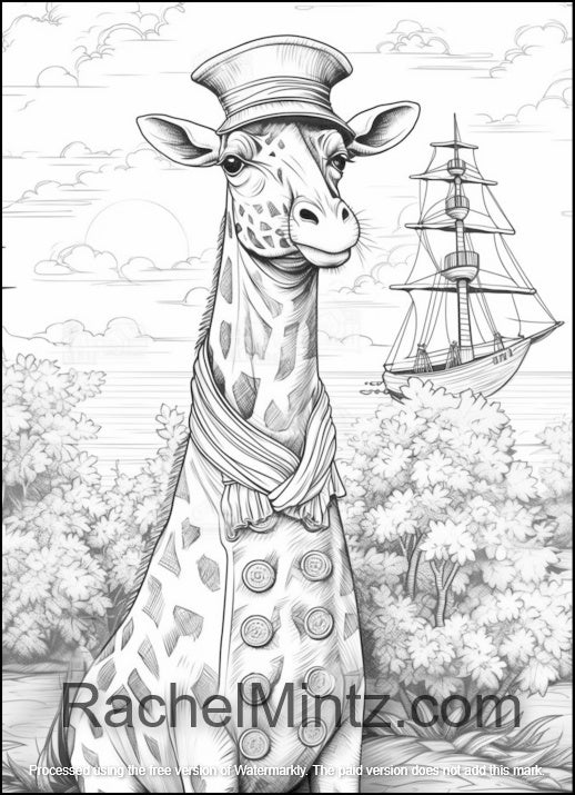 Absurd life coloring book surreal humor images nonsense grayscale a â rachel mintz coloring books