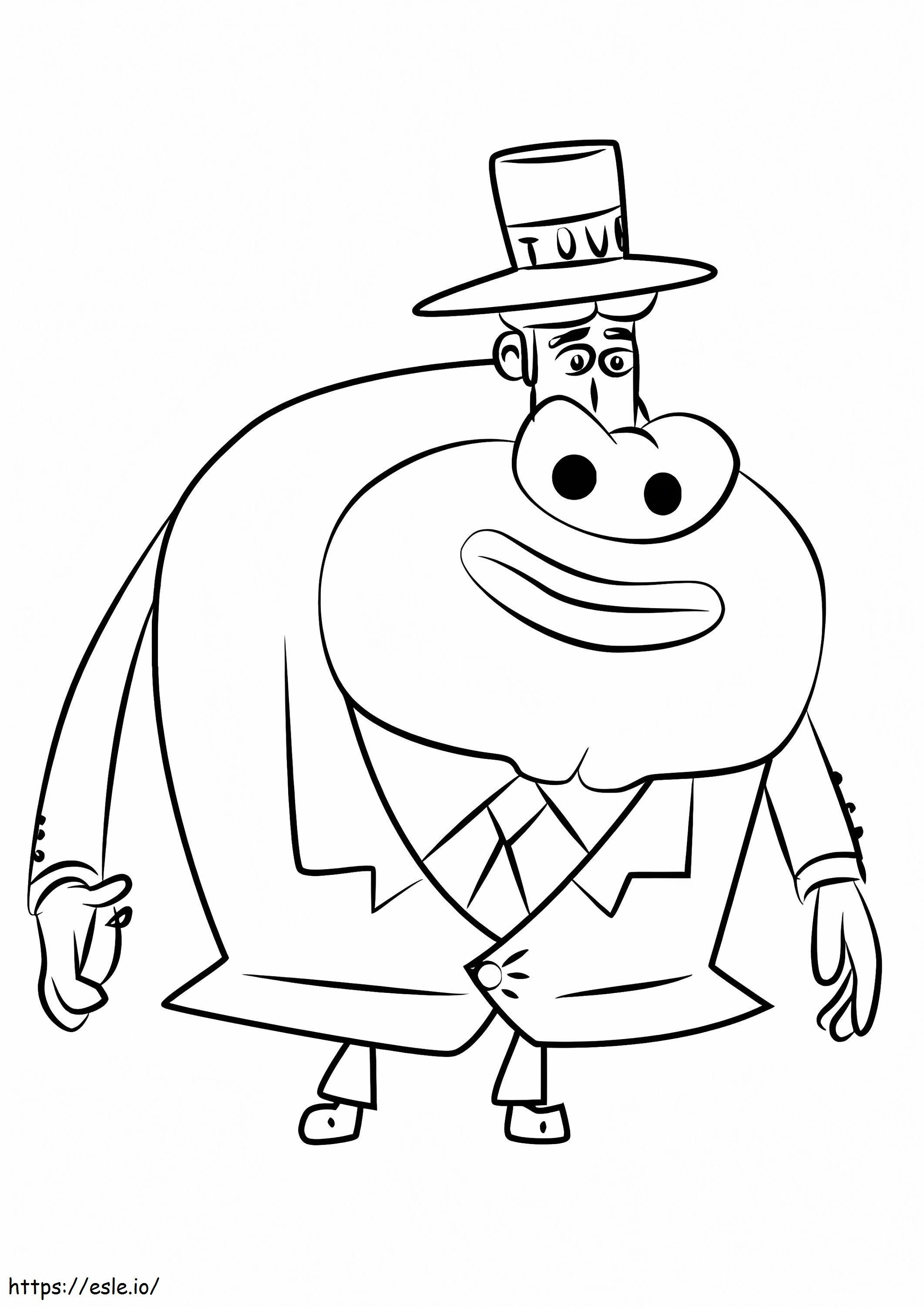Thomas from the book of life coloring page
