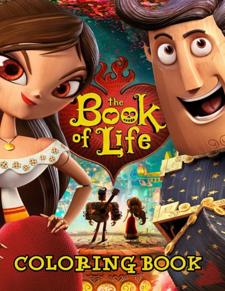 The book of life loring book loring book for kids ages