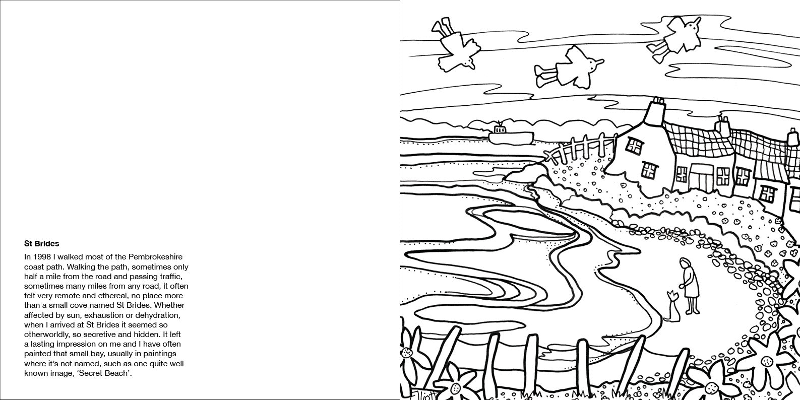 Helen elliott beach life colouring book â books