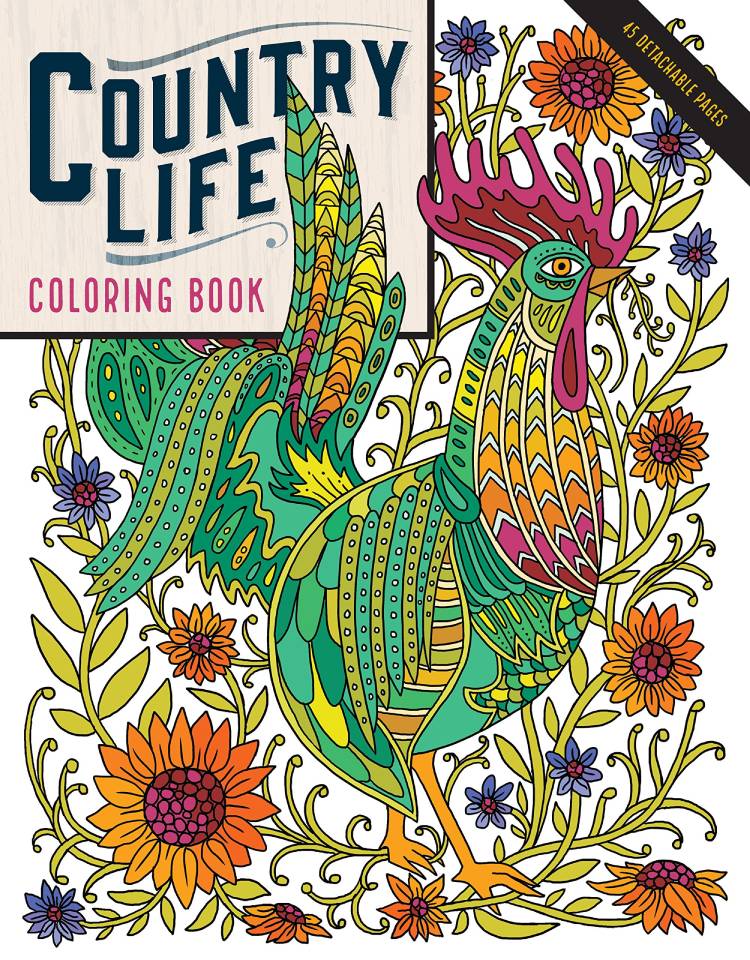 Country life coloring book â mother earth news