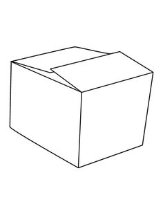 Box coloring pages eas coloring pages coloring pages for ks coloring pictures