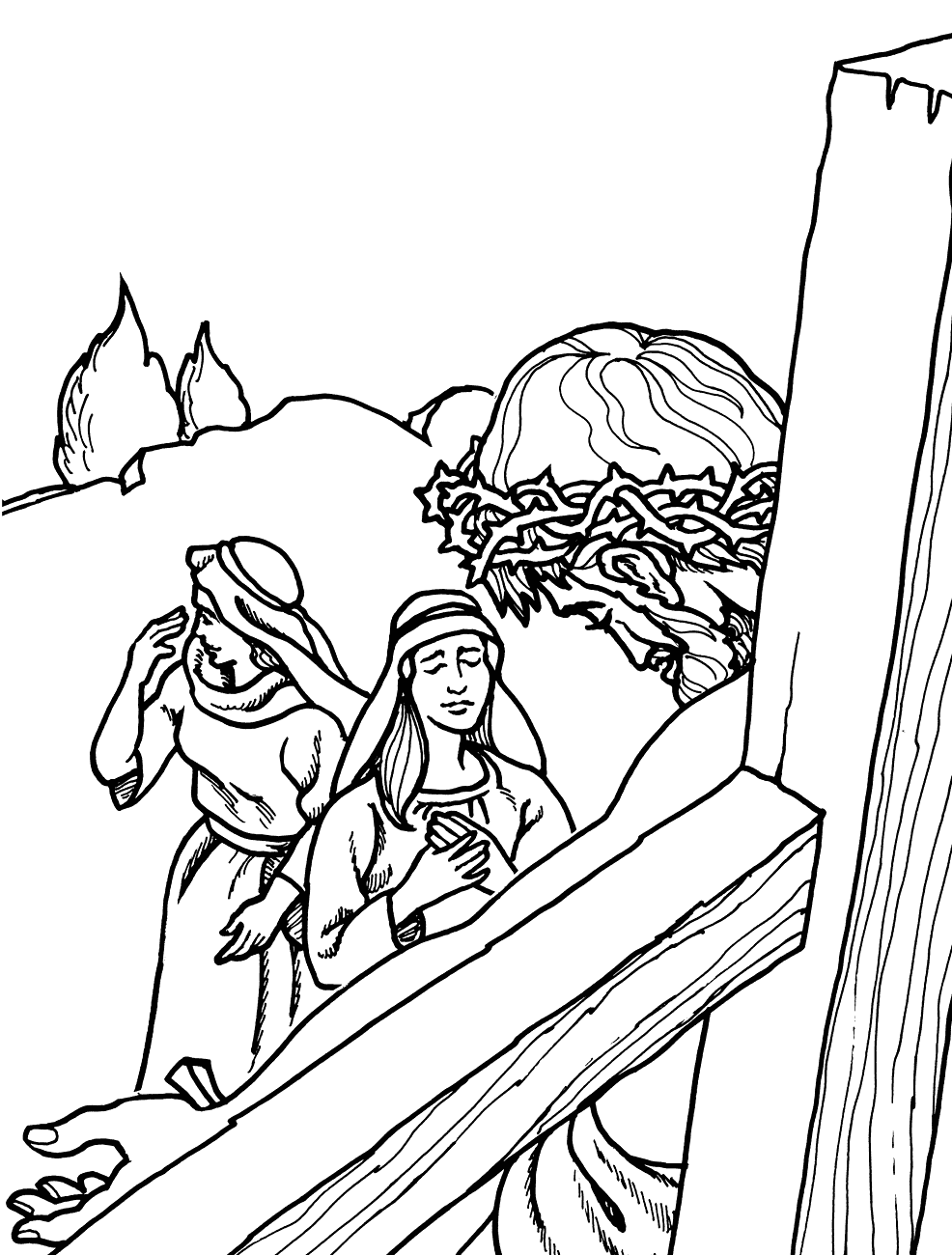 Jesus pages â printable pages
