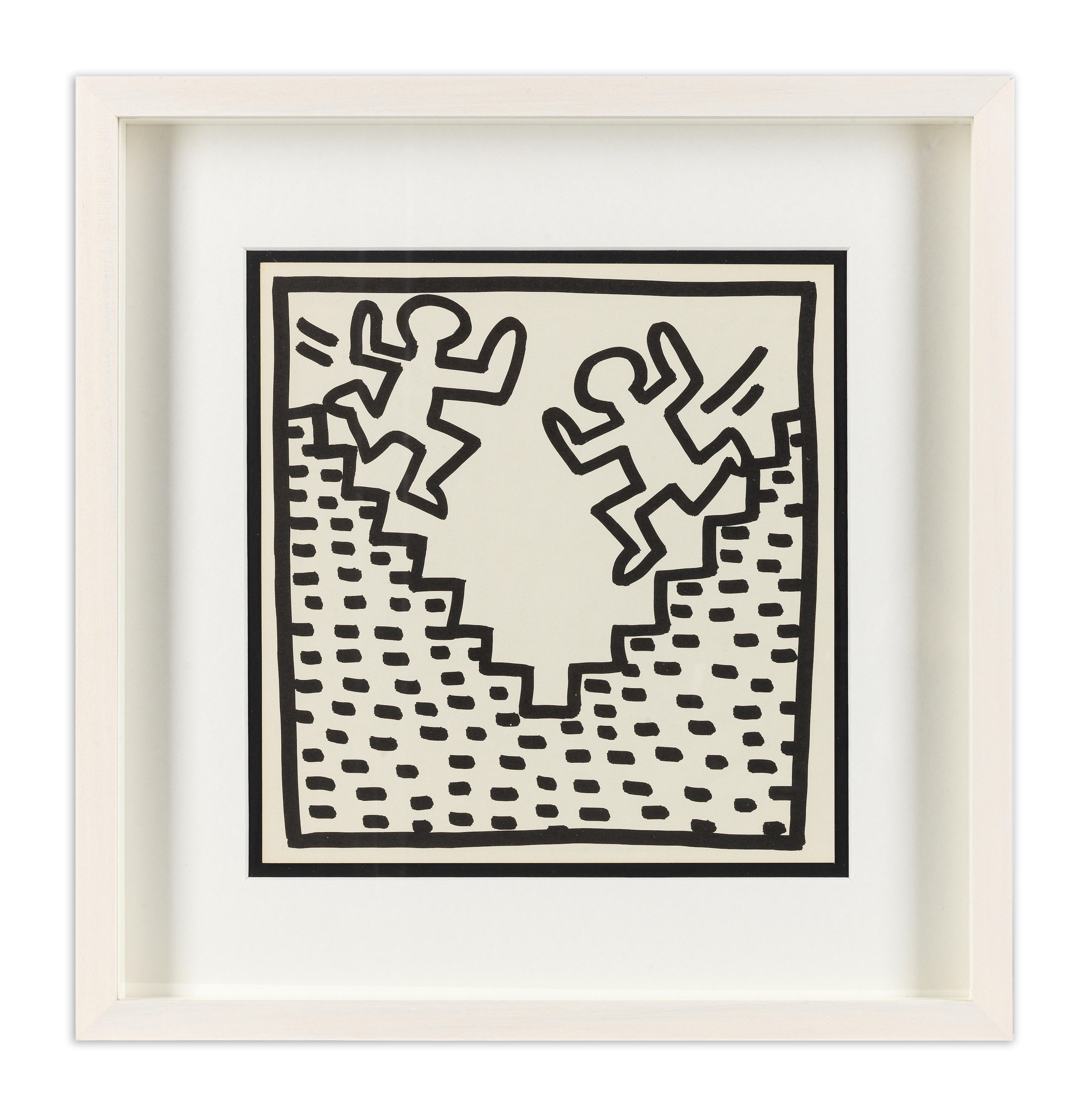 Keith haring six coloring book plates from keith haring