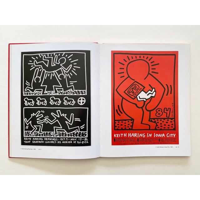Keith haring first edition short messages posters catalogue raisonne landmark volume hardcover pop art book