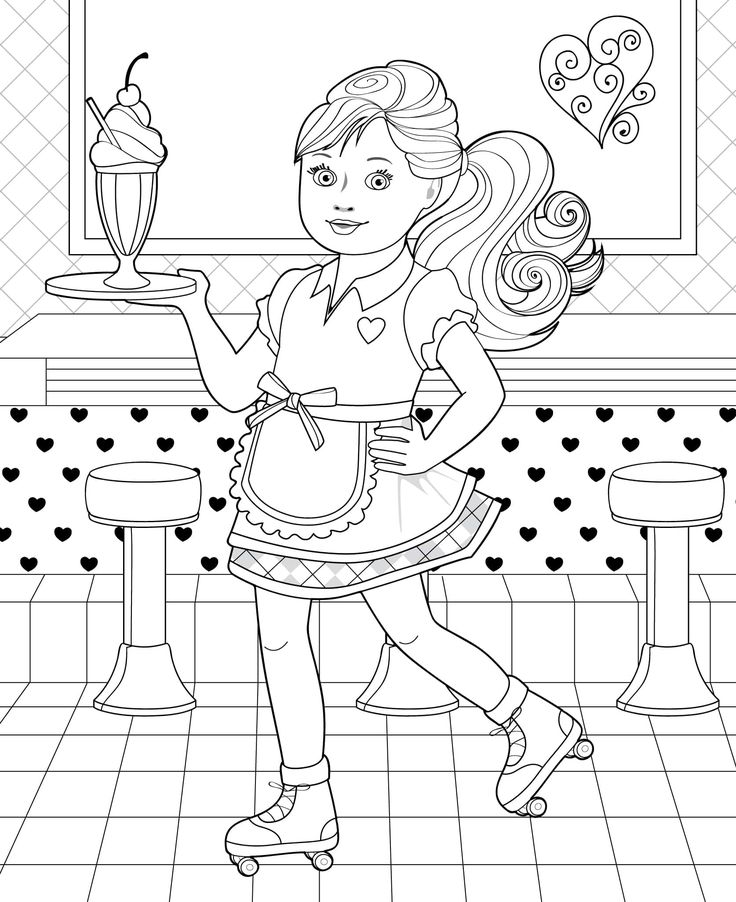 Doll coloring books our generation coloring pages for girls coloring pages coloring books