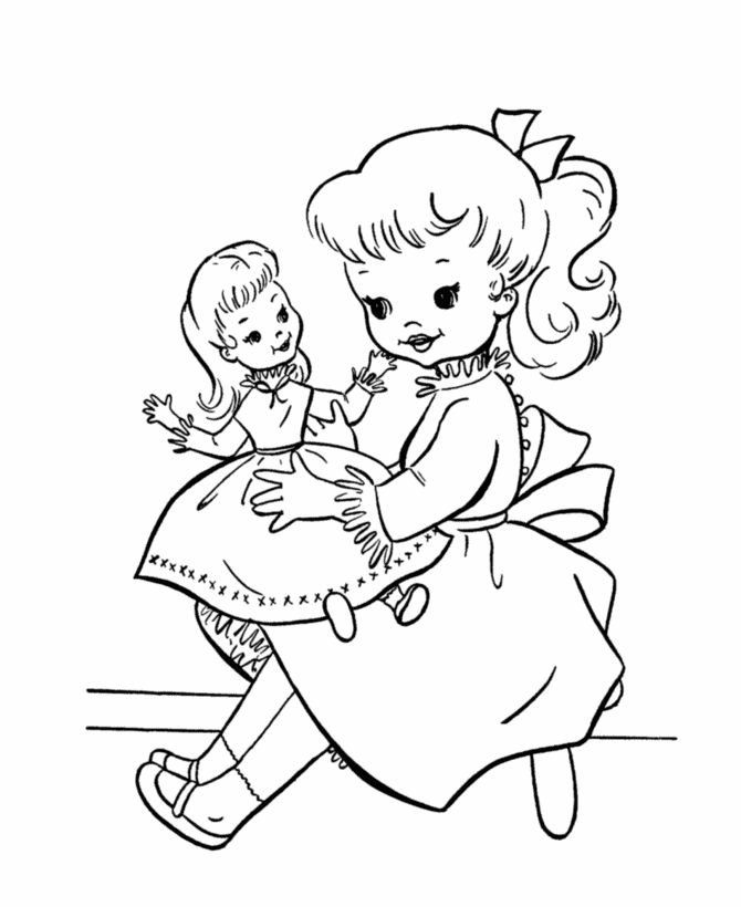 Baby dear party vintage coloring books coloring pages disney coloring pages