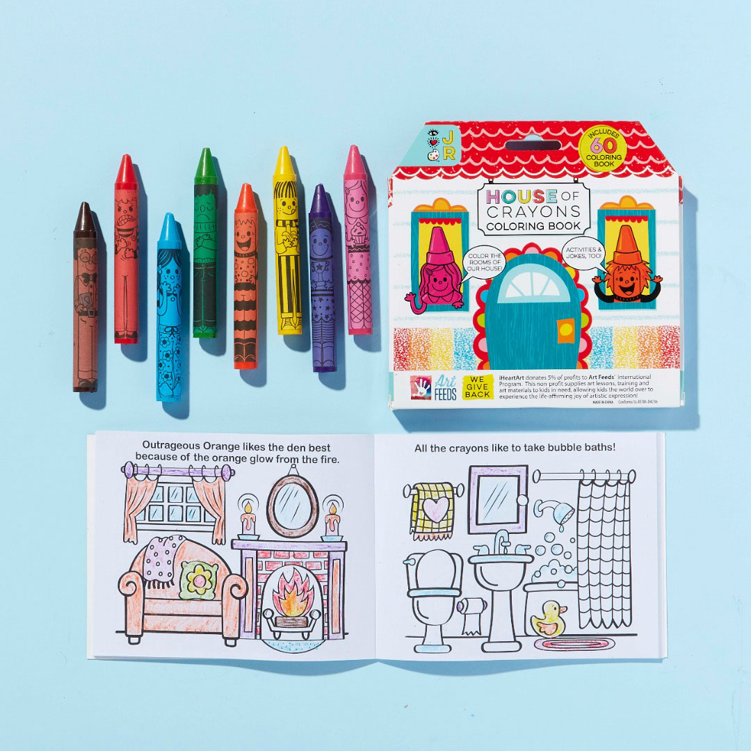Iheartart jr house of crayons â