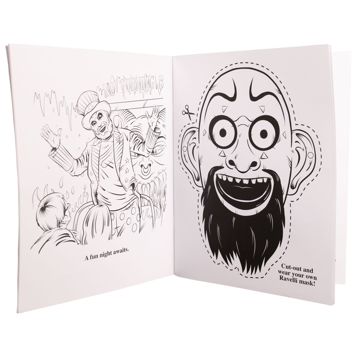 House of corpses coloring book â trick or treat studios