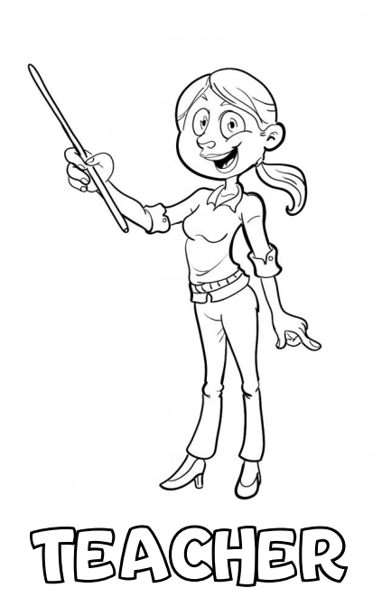 Jobs coloring pages childrens jobs careers learn about careers made by teachers