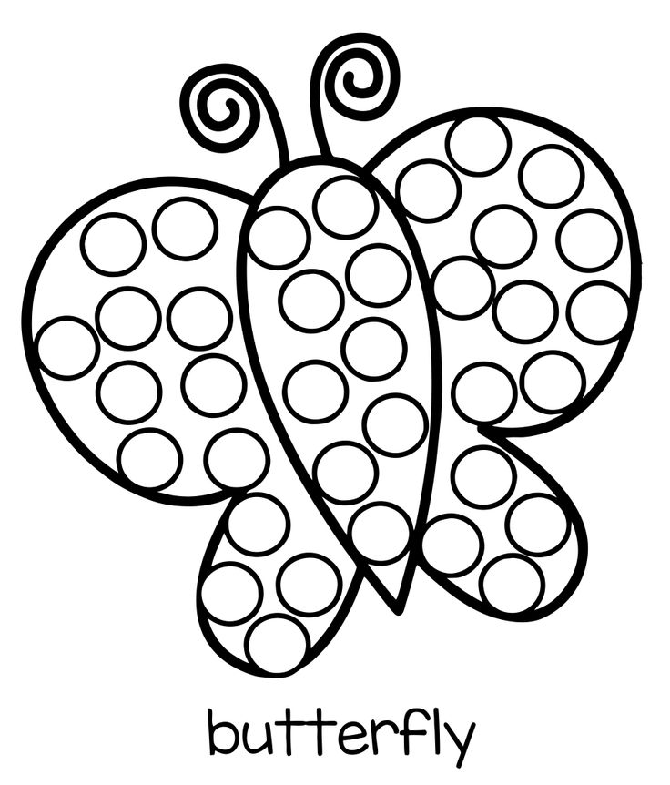 Bingo dot marker coloring pages dots art do a dot coloring pages