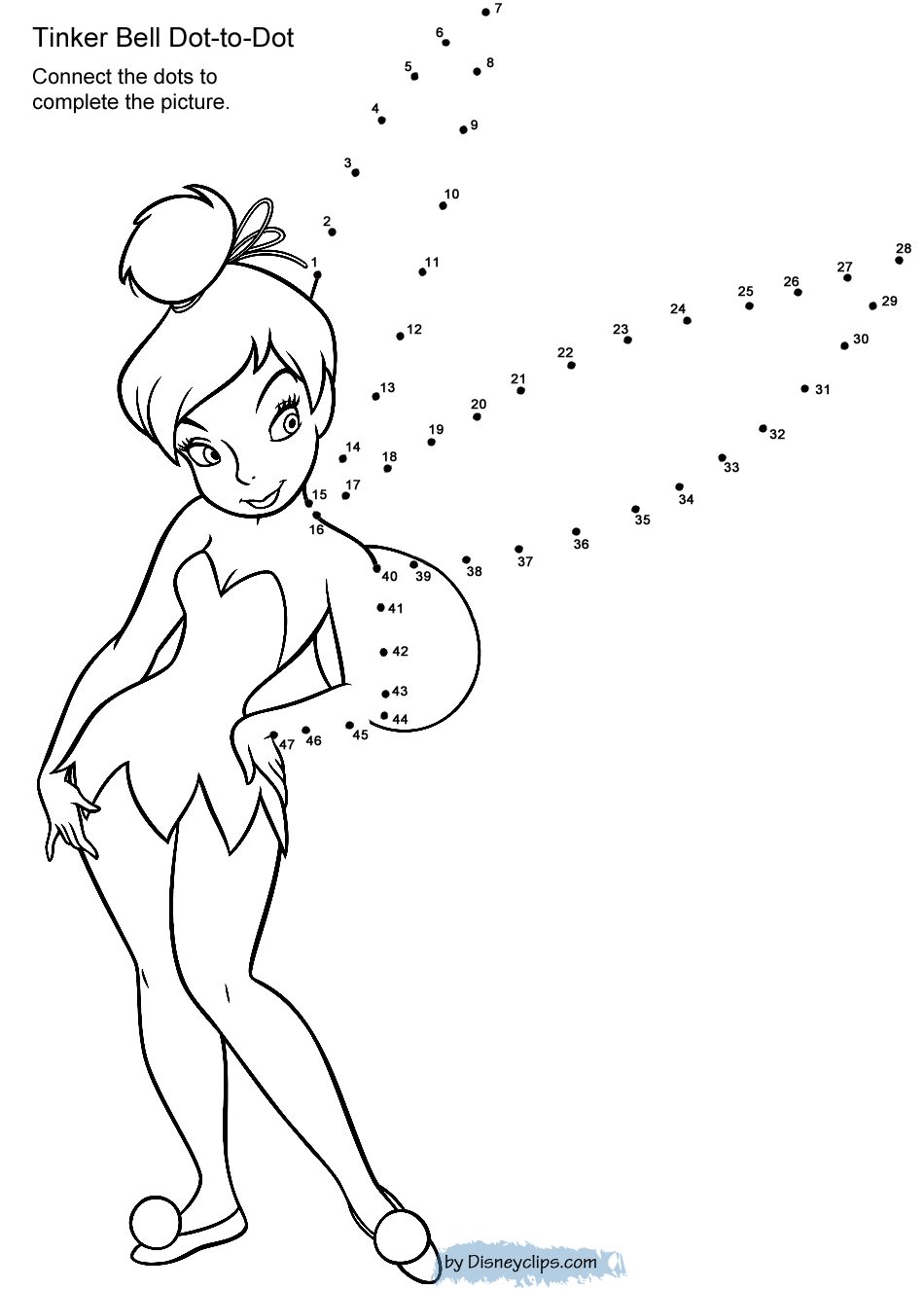 Printable disney dot