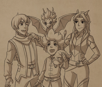 The dragon prince main characters characters