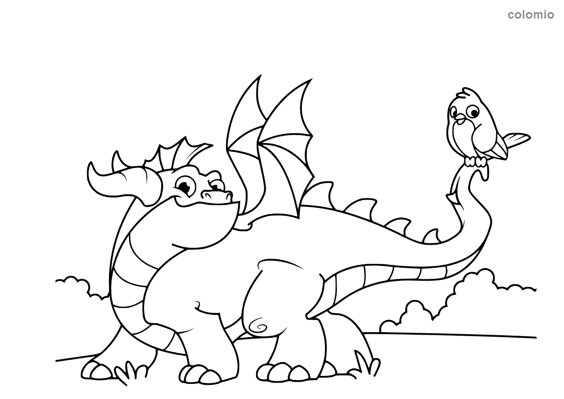 Dragons coloring pages free printable dragon coloring sheets