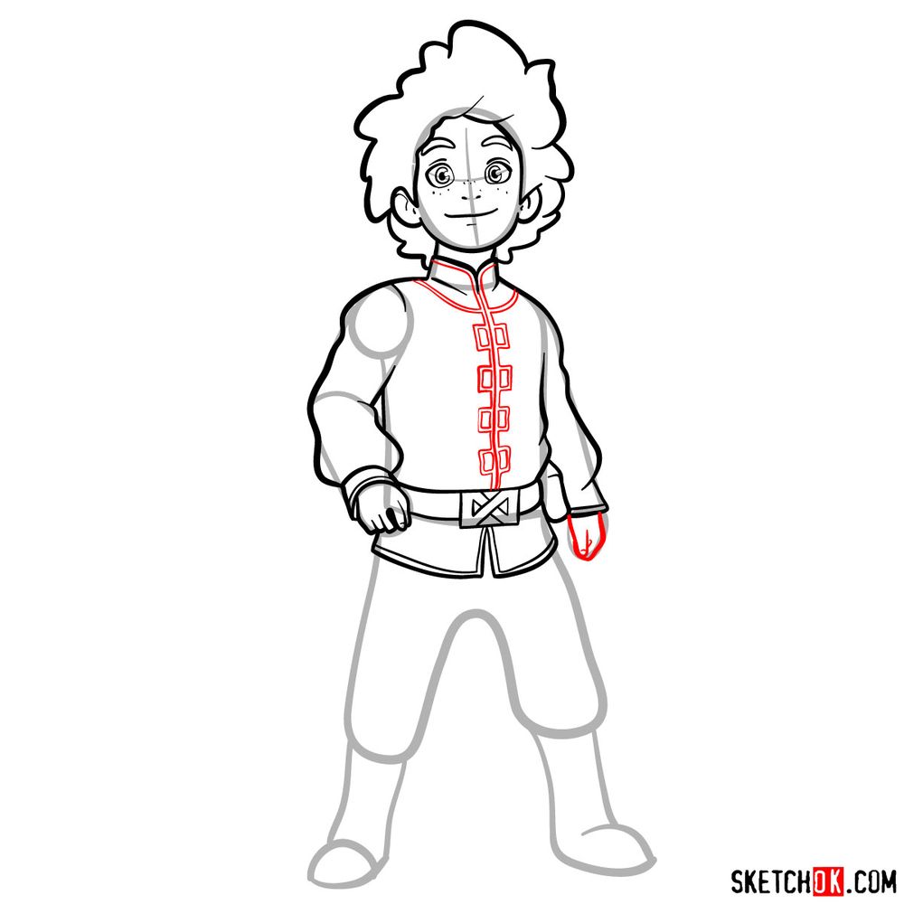 How to draw ezran