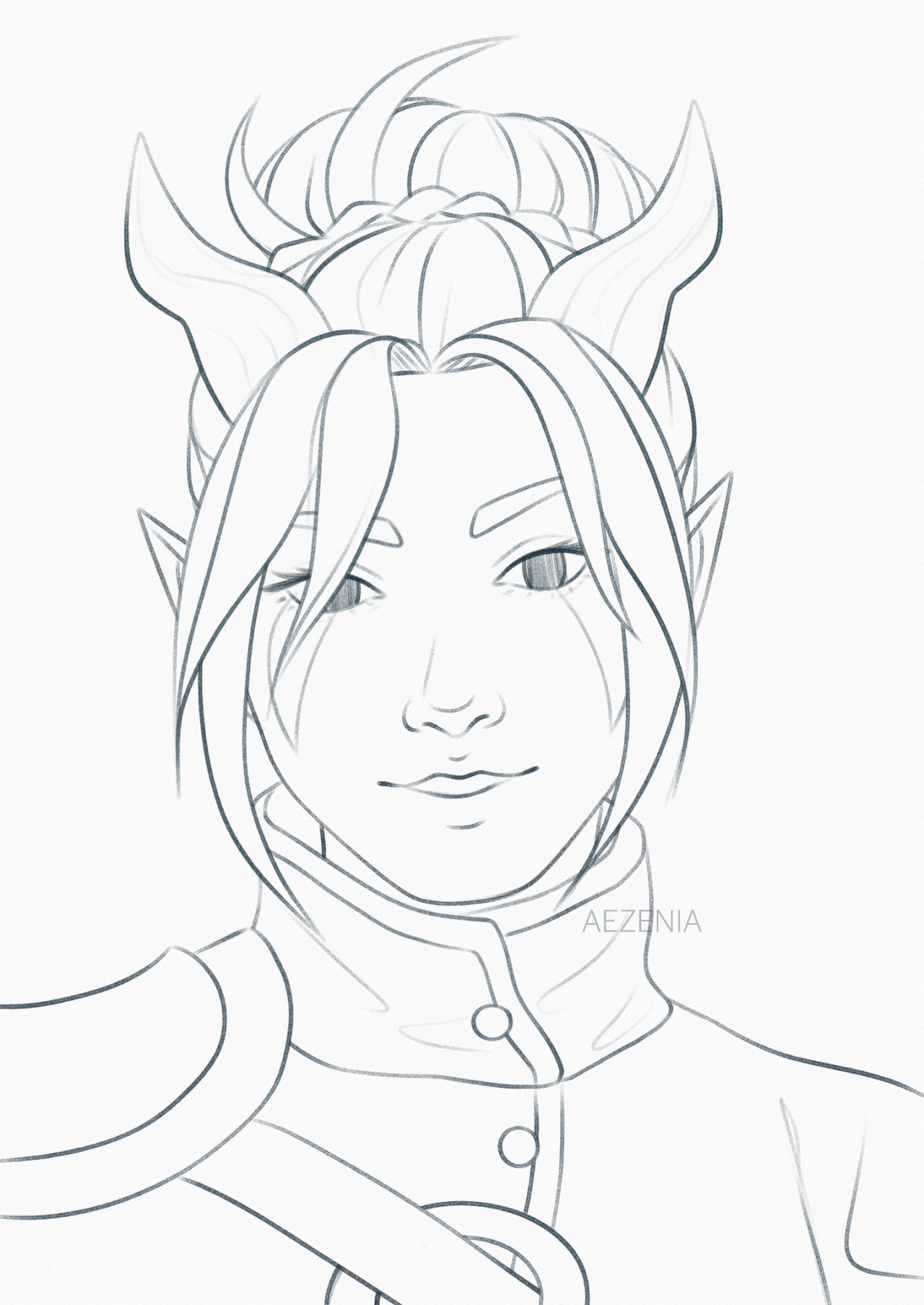 Art i guess â sketch of rayla