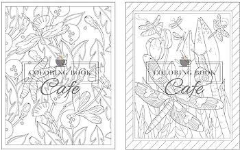 Dragonfly coloring book an adult coloring book featuring magil dragonflies and beautiful floral and nature patterns for stress relief and relaxation fe coloring book books