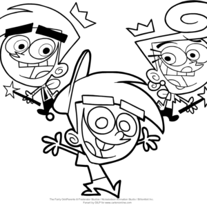 Fairly oddparents coloring pages printable for free download